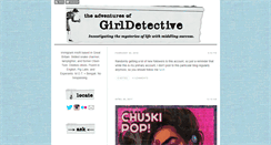 Desktop Screenshot of girldetective.me